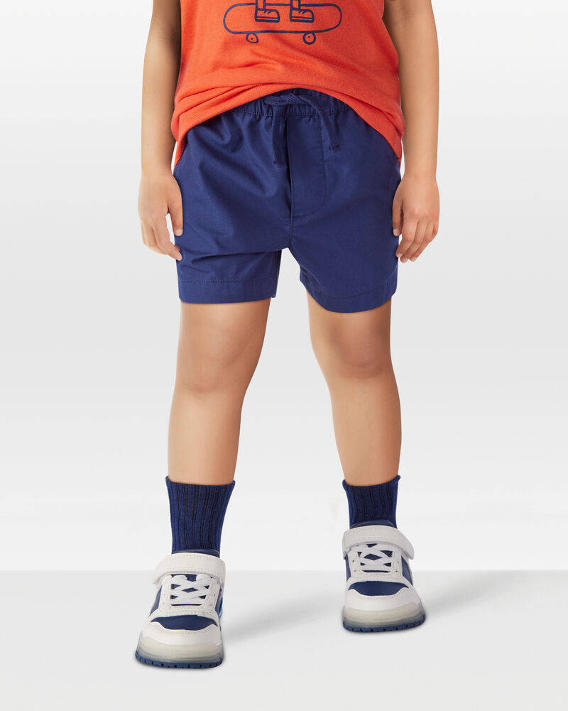 Toddler 2-Pack Pull-On Poplin Shorts, image 8 of 11 slides