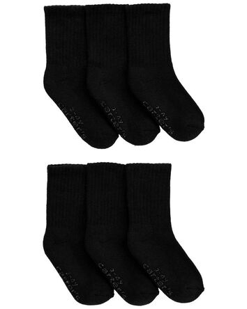 Toddler 6-Pack Crew Socks, 