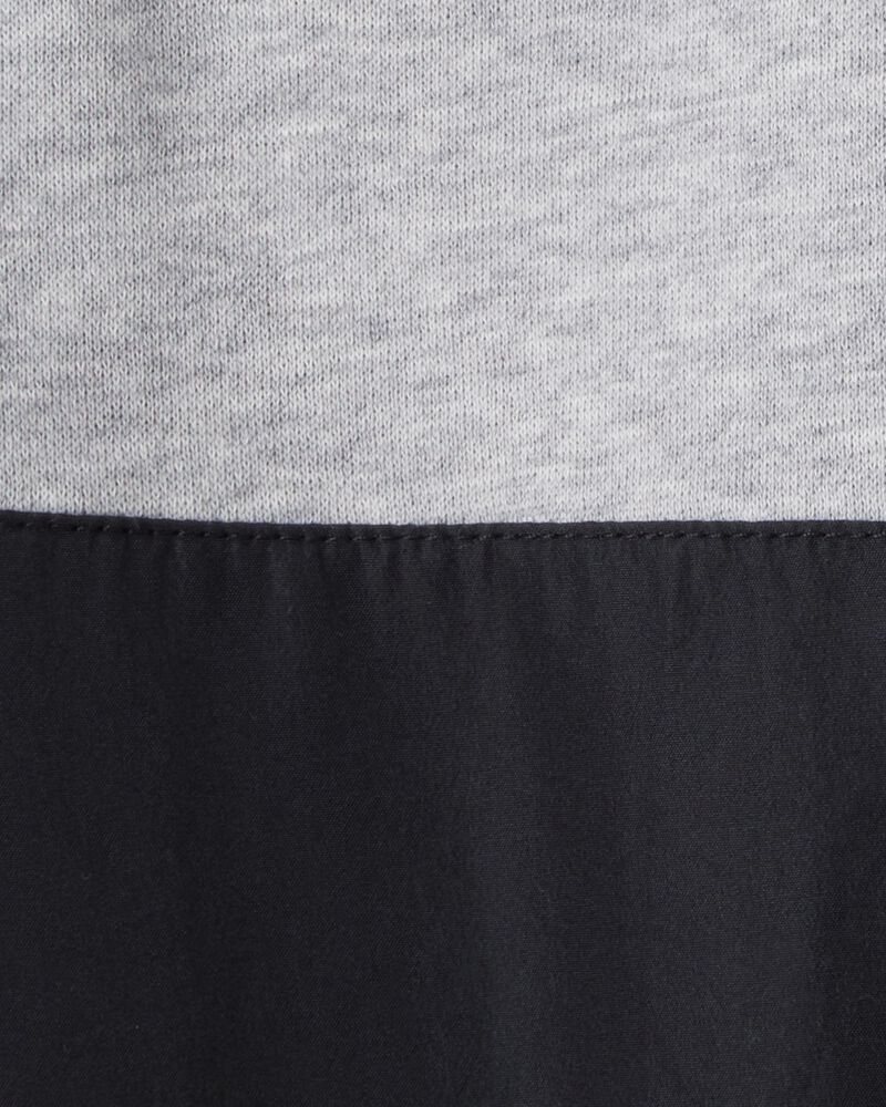 Baby Boy Fleece Joggers - Grey, image 3 of 4 slides