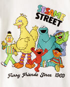 Toddler Boy Sesame Street Short-Sleeve Graphic Tee - Ivory, image 2 of 2 slides