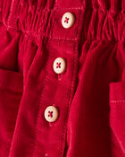 Baby Girl Corduroy Skirt - Red, image 2 of 4 slides