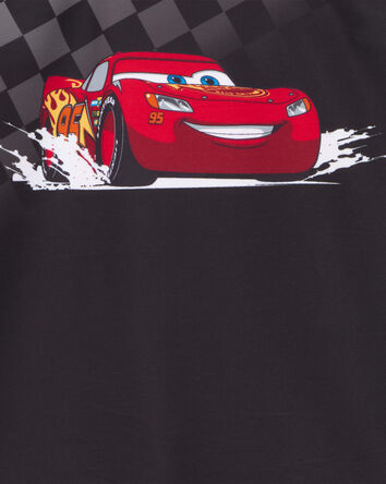 Toddler Boy Disney&copy; Cars Long-Sleeve Rashguard Swim Top - Red, 