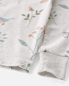 Toddler Girl Organic Cotton Pajamas Set, image 2 of 4 slides