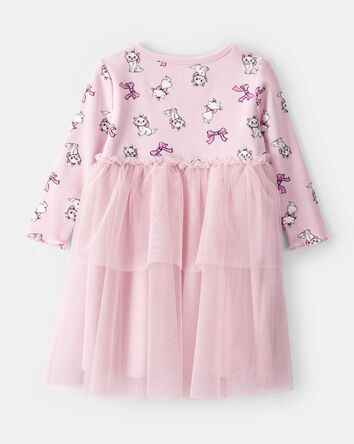 Baby Aristocats Long-Sleeve Tutu Dress, 