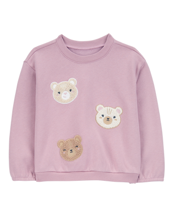 Toddler Bear Fleece Sweatshirt, 
