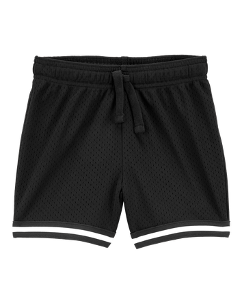 Toddler Fan-Favorite Basketball Mesh Short - Black, 