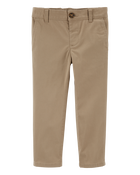 Toddler Boy Pants - Khaki, image 1 of 4 slides