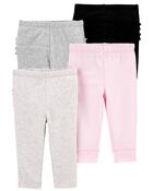 Baby 4-Pack Ruffle-Detail Cotton Pants
, image 1 of 9 slides