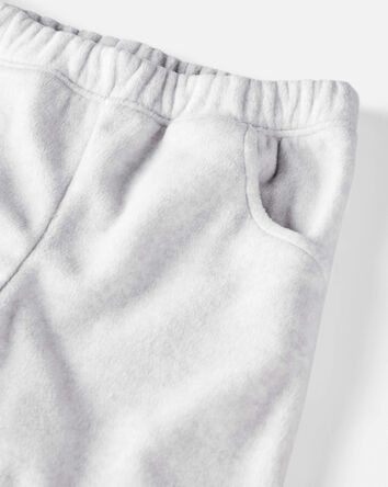 Toddler 2-Piece Recycled Microfleece Set - Grey, 