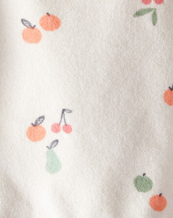 Baby 2-Piece Fruit-Print Terry Set Made with Organic Cotton, 