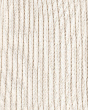 Baby Sweater Knit Cardigan - Ivory, 