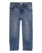 Baby Faded Wash Straight-Leg Jeans, image 1 of 4 slides