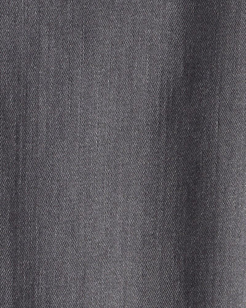 Toddler Boy  Tapered Denim Jeans - Black, image 3 of 4 slides