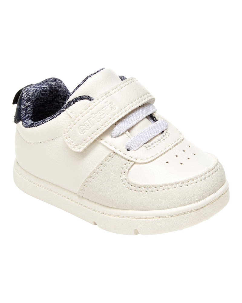 Boys  Every Step&reg; First Walker  Casual Sneakers - White, image 1 of 5 slides