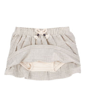 Baby Striped Pull-On Skort, 