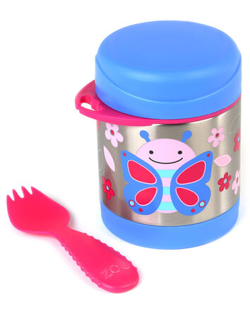 Zoo Insulated Little Kid Food Jar - Butterfly, 