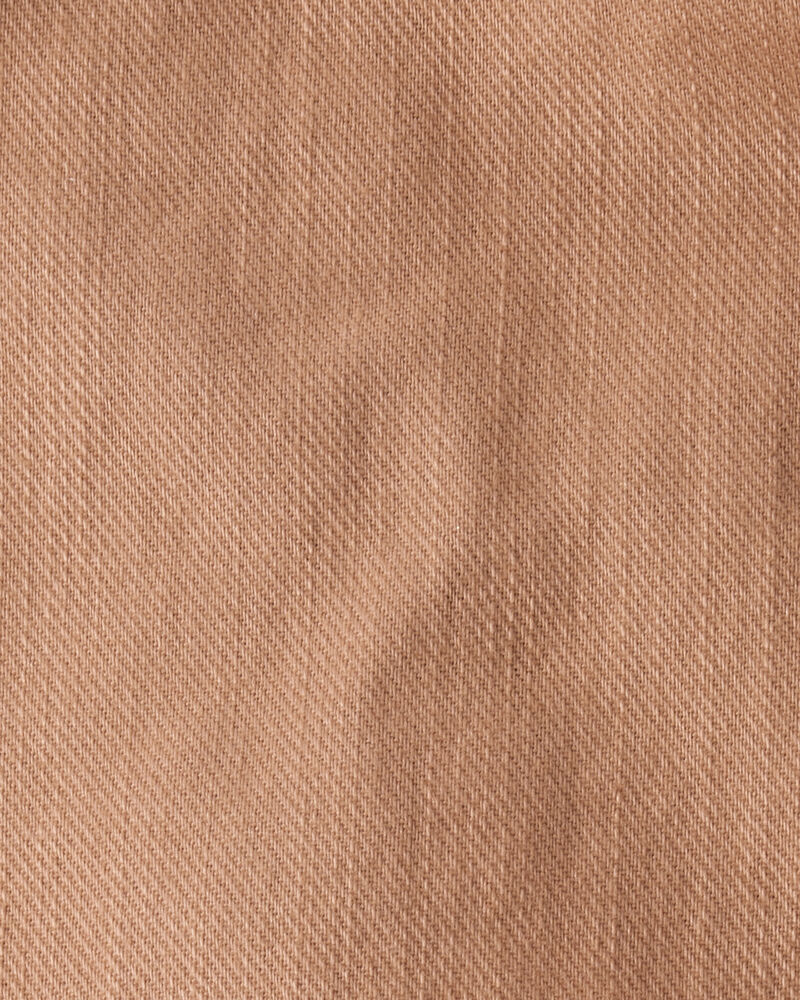 Baby Girl 100% Cotton Skort - Brown, image 4 of 6 slides