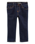 Baby Dark Wash Super Skinny-Leg Jeans, image 1 of 4 slides