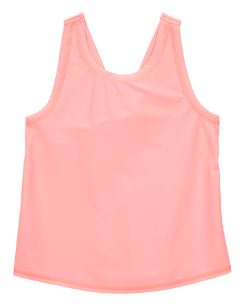 Kid Active Twist Tank - Coral, 