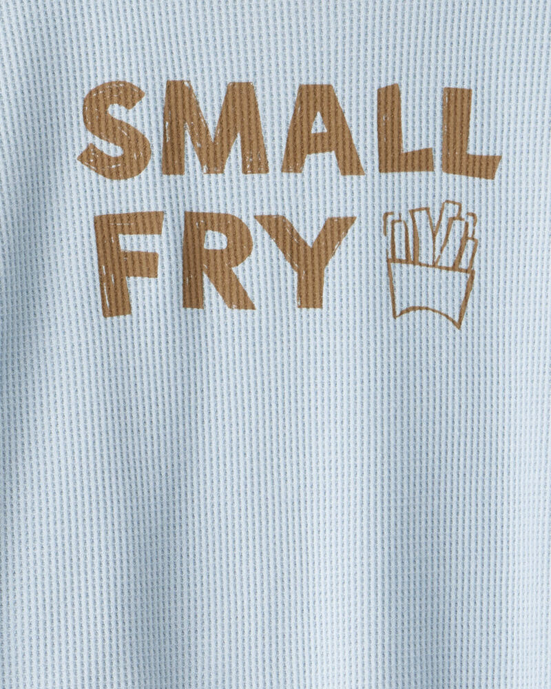 Toddler Boy Small Fry Long-Sleeve Tee & Pant Set - Blue, image 3 of 4 slides