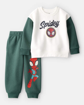 Toddler Boy 2-Piece &copy;Marvel Spider-Man Outfit Set, 