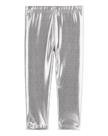 Baby Metallic Leggings, 