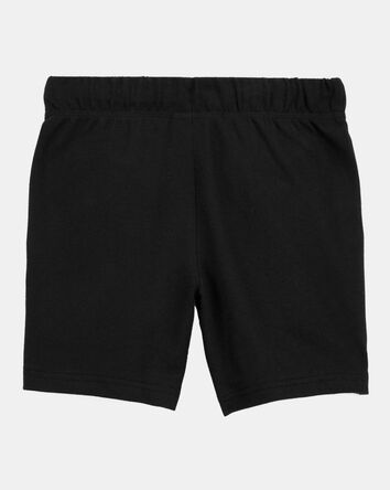 Boys Pull-On French Terry Shorts - Black, 