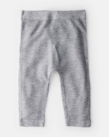 Baby Boy 2-Piece Football PurelySoft Pull-On Pants - Navy/Grey, 