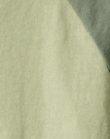 Toddler Boy Long-Sleeve Raglan Tee - Green, 