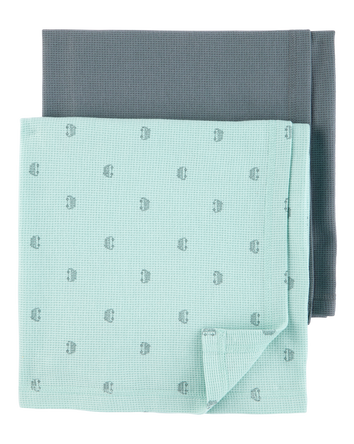 Baby 2-Pack Waffle Knit Blankets, 