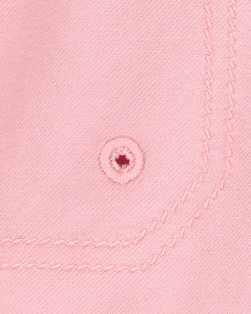 Kid 2-Piece Short-Sleeve Crinkle Top & Trek Short Set, image 6 of 7 slides