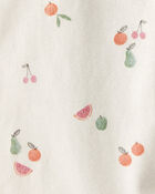 Baby 3-Pack Organic Cotton Rib Bodysuits, image 3 of 6 slides