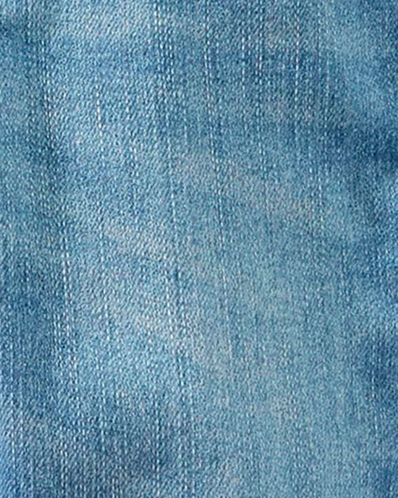 Baby Medium Blue Wash Skinny-Leg Jeans, image 3 of 4 slides