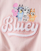 Baby Girl 2-Piece Bluey French Terry Pullover & Joggers Set - Pink
, image 3 of 7 slides