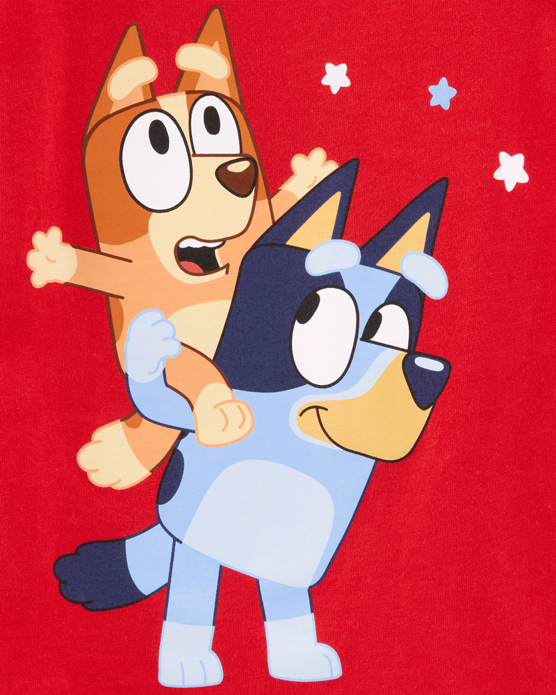 Toddler Girl 4th Of July Bluey Tee, image 2 of 3 slides