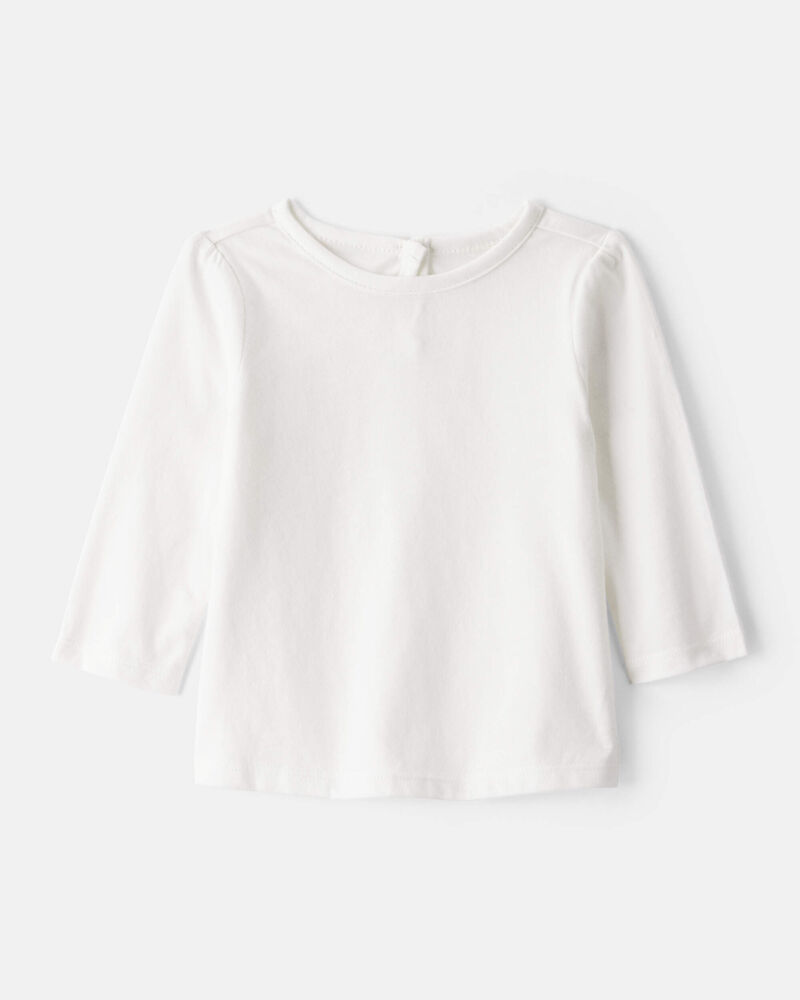 Baby Girl 2-Piece Plaid Long-Sleeve Dress Set, image 3 of 6 slides