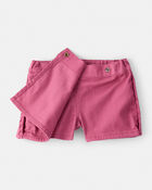Baby Girl 100% Cotton Skort - Pink, image 2 of 6 slides