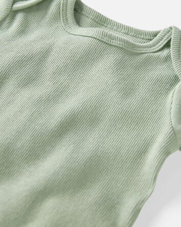 Baby 3-Pack Organic Cotton Bodysuits, 