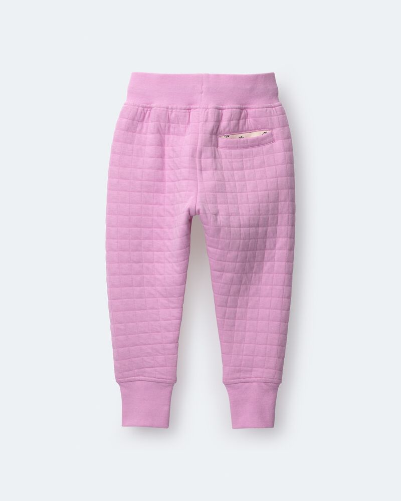 Toddler No-Seam Jogger Pant - Lilac, image 6 of 7 slides
