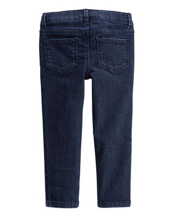 Baby Dark Blue Wash Skinny-Leg Jeans, 