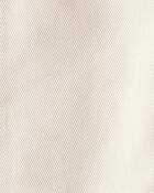 Toddler Boy  Tapered Twill Pants - Cream, image 5 of 6 slides