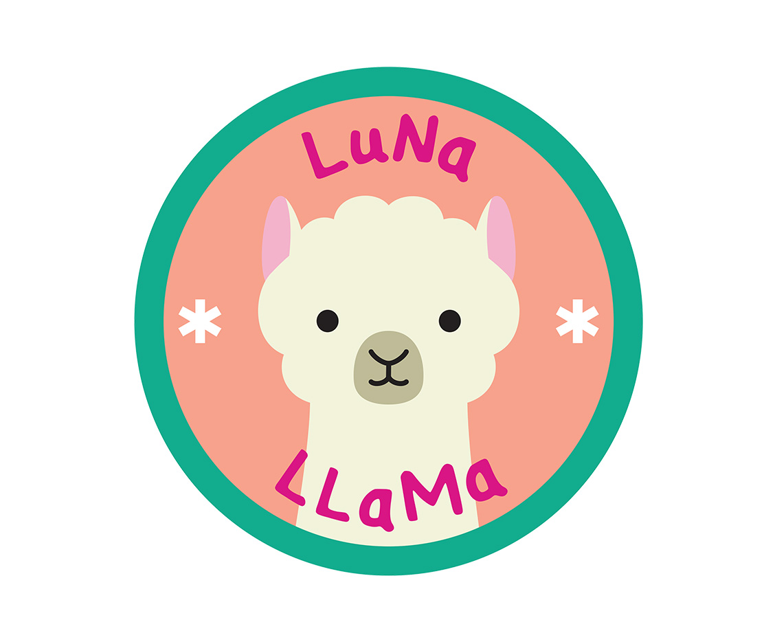 Luna Llama logo