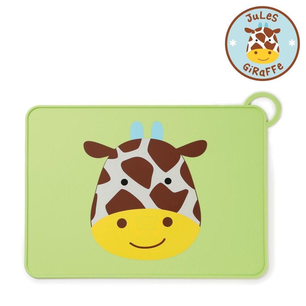 Zoo Fold & Go Silicone Placemat