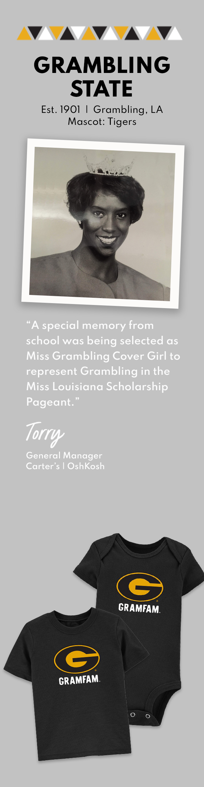 Grambling State Est. 1901 | Grambling, LA | Mascot: Tiger