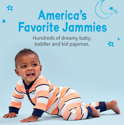 America's Favorite Jammies | Hundreds of dreamy baby, toddler and kid pajamas.